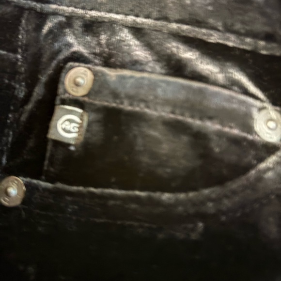 Adrian Goldschmied Crushed Velvet Super Skinny. Sz 28R - Picture 6 of 12